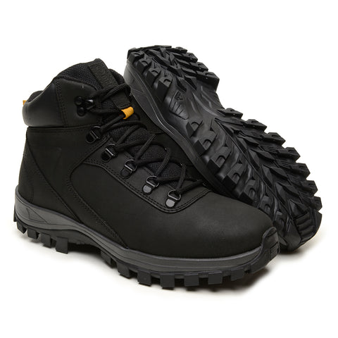Bota Adventure Cano Alto Macboot Reseda 02 Preto Emborrachado