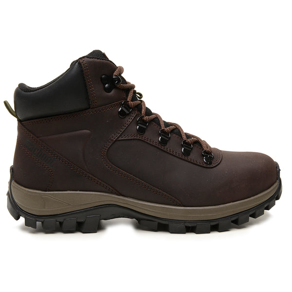 Bota Adventure Cano Alto Macboot Reseda 02 Café - vista frontal - Macboot