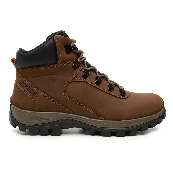 Bota Adventure Cano Alto Macboot Reseda 02 Marrom - vista frontal - Macboot