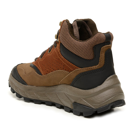 Bota Adventure Cano Alto Macboot Monjolo 04 Marrom Bege