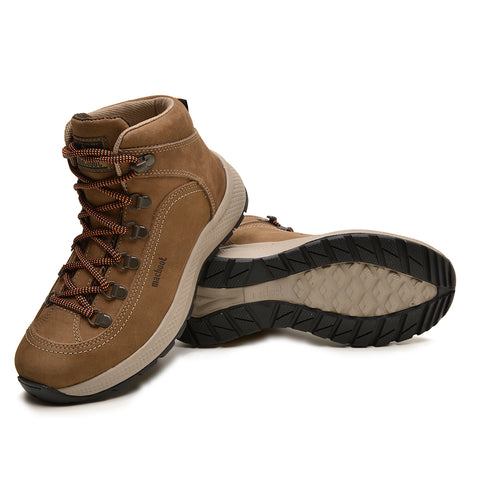 Bota Adventure Cano Alto Macboot Melissa 04B Marrom Bege