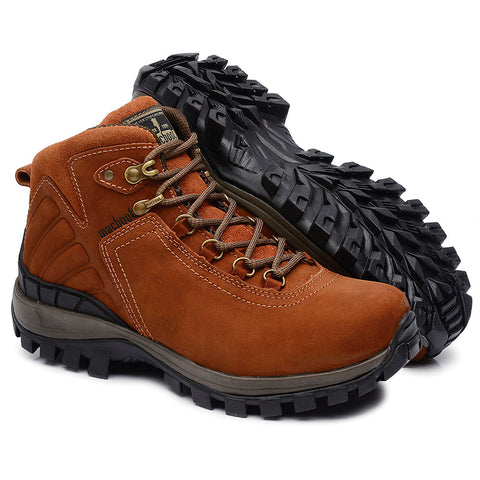 Bota Adventure Cano Alto Macboot Acari 04 Caramelo