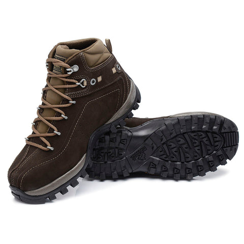 Bota Adventure Cano Alto Macboot Guarani 02 Marrom Escuro