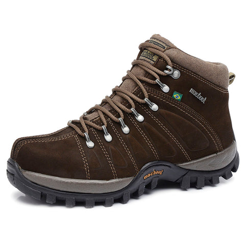 Bota Adventure Cano Alto Macboot Uirapuru 02 Marrom Escuro