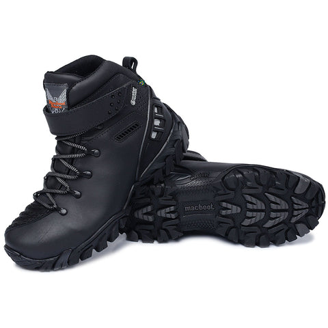Bota Motors Cano Alto Macboot Alcatraz 02 Preto Emborrachado