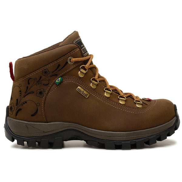 Bota Adventure Cano Alto Macboot Alecrim 08 Marrom - vista frontal - Macboot