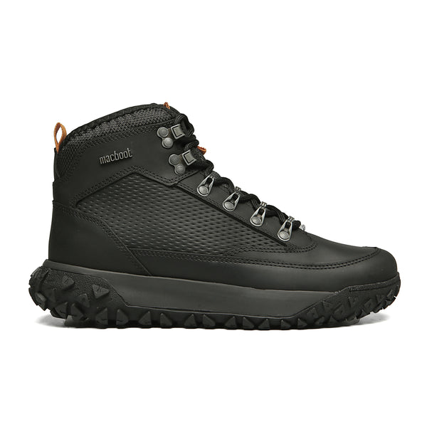 Bota Cano Alto Adventure Macboot Bourbon 02Z Preto - vista frontal - Macboot