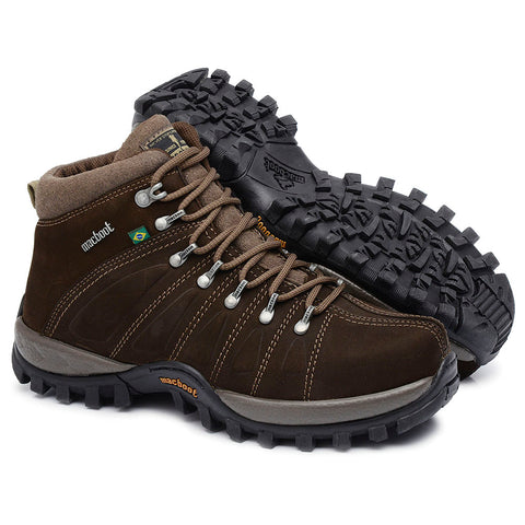 Bota Adventure Cano Alto Macboot Uirapuru 02 Marrom Escuro