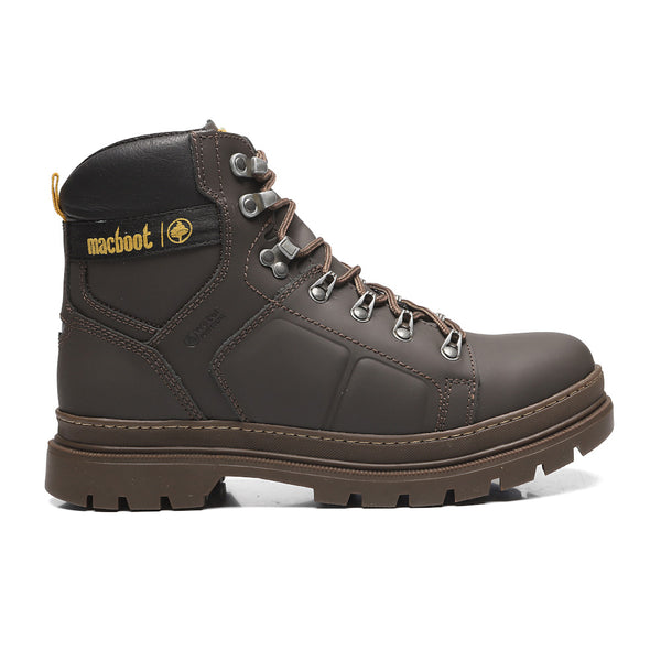Bota Cano Alto Adventure Macboot Mombaça Ab 02 Cafe - vista frontal - Macboot
