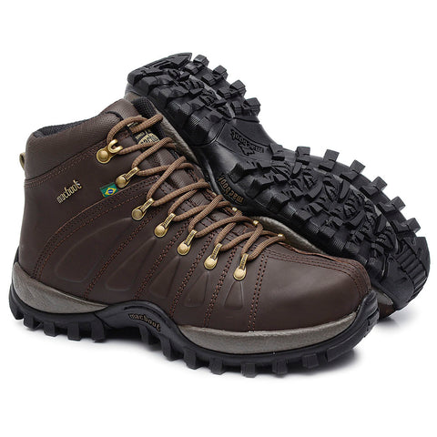 Bota Adventure Cano Alto Macboot Uirapuru 10 Café