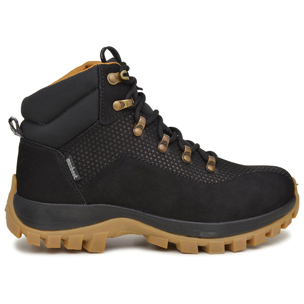 Bota Adventure Cano Alto Macboot Granada 04 Preto - vista frontal - Macboot