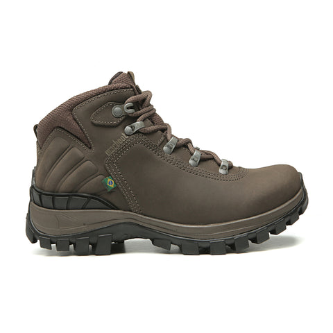 Bota Adventure Cano Alto Macboot Acari 08Z Cinza