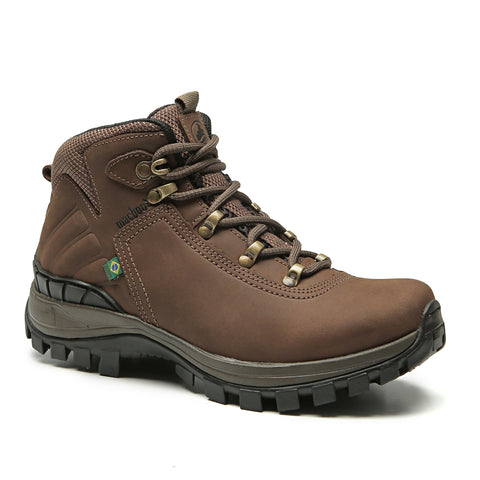 Bota Adventure Cano Alto Macboot Acari 08Z Marrom