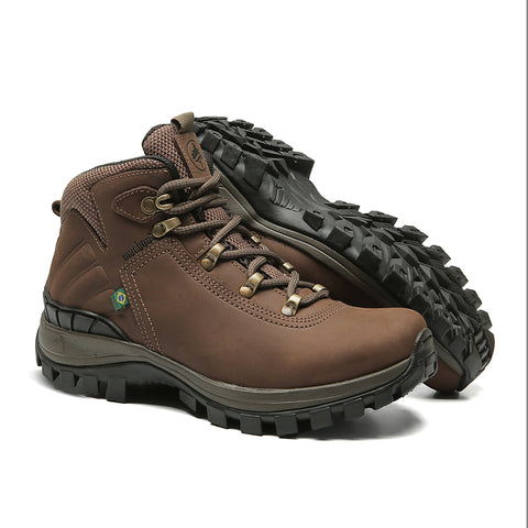 Bota Adventure Cano Alto Macboot Acari 08Z Marrom