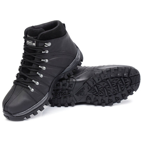 Bota Adventure Cano Alto Macboot Uirapuru 02 Preto Emborrachado