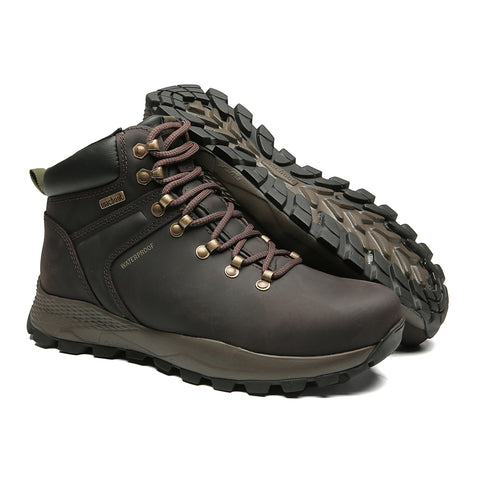 Bota Adventure Cano Alto Macboot Waterproof Flutua Alpes 02Z Café