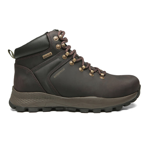 Bota Adventure Cano Alto Macboot Waterproof Flutua Alpes 02Z Café