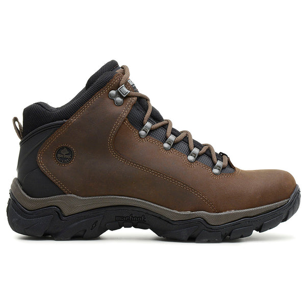 Bota Adventure Cano Alto Macboot Tiê 02 Marrom - vista frontal - Macboot