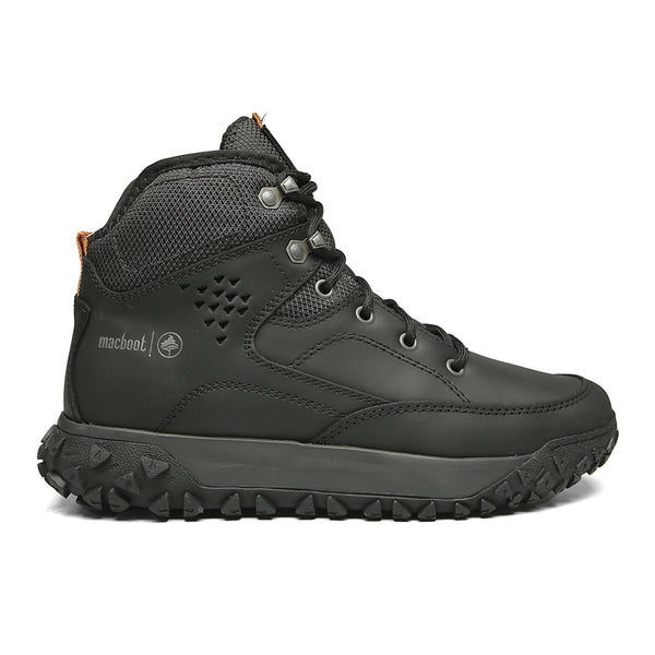 Bota Adventure Cano Alto Macboot Terrae 02 Preto Emborrachado - vista frontal - Macboot