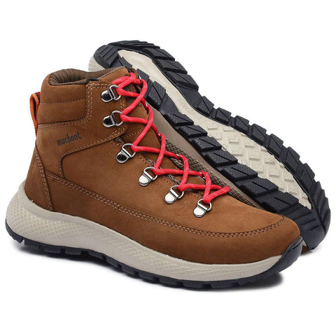 Bota Adventure Cano Alto Macboot Sabine 04 Marrom Claro