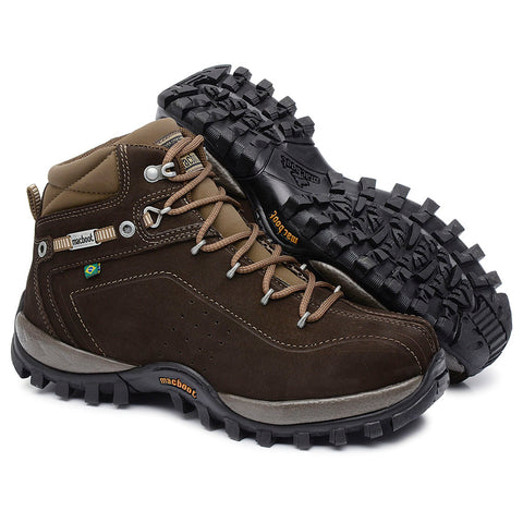 Bota Adventure Cano Alto Macboot Guarani 02 Marrom Escuro