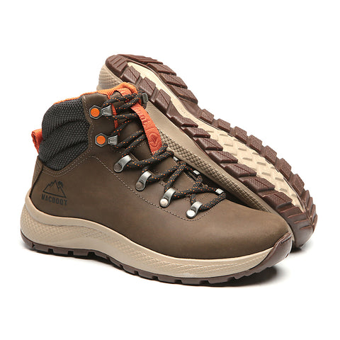 Bota Adventure Cano Alto Macboot Batu 14 Marrom Escuro
