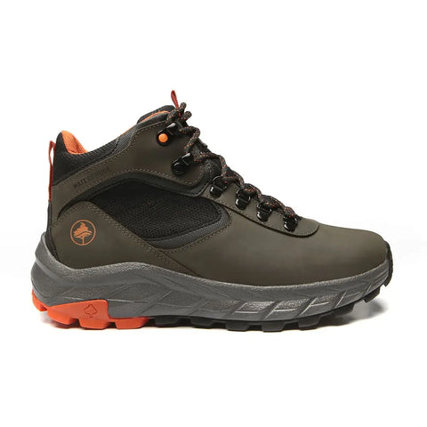 Bota Adventure Cano Alto Macboot Caiana 02 Cinza Escuro