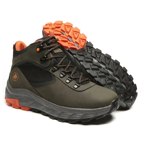 Bota Adventure Cano Alto Macboot Caiana 02 Cinza Escuro