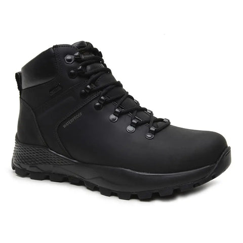 Bota Adventure Cano Alto Macboot Waterproof Flutua Alpes 02 Preto Emborrachado