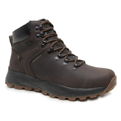 Bota Adventure Cano Alto Macboot Waterproof Flutua Alpes 02 Café