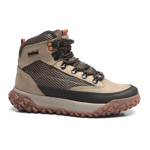 Bota Adventure Cano Alto Macboot Bourbon 04 Bege Acinzentado