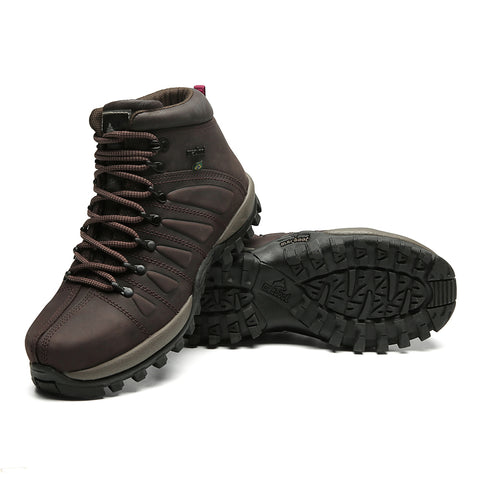 Bota De Segurança Cano Alto Macboot C.A0001 Café