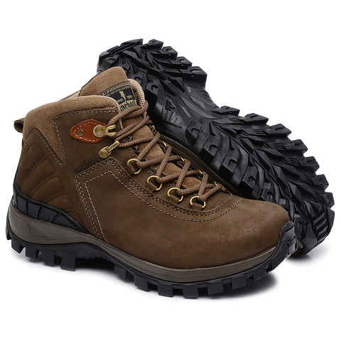 Bota Adventure Cano Alto Macboot Acari 04 Cinza