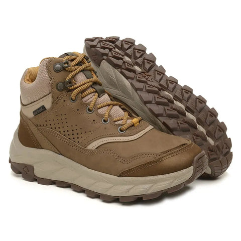 Bota Adventure Cano Alto Macboot Monjolo 08 Marrom Bege