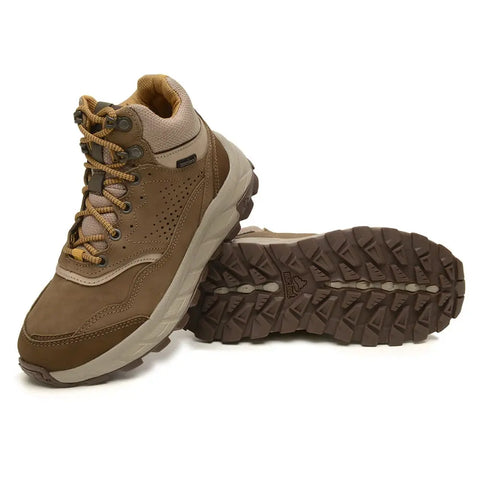 Bota Adventure Cano Alto Macboot Monjolo 08 Marrom Bege