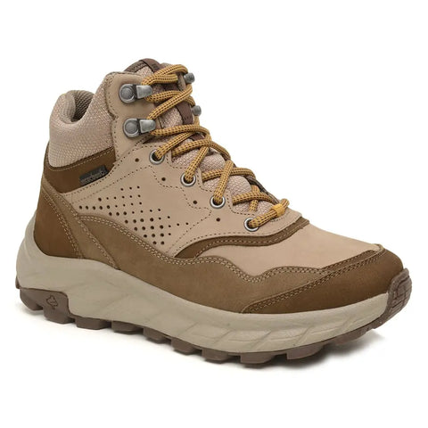 Bota Adventure Cano Alto Macboot Monjolo 08A Bege Acinzentado