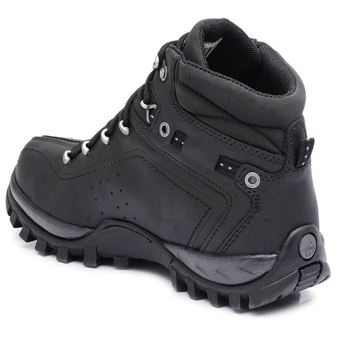 Bota Adventure Cano Alto Macboot Guarani 02 Preto Emborrachado