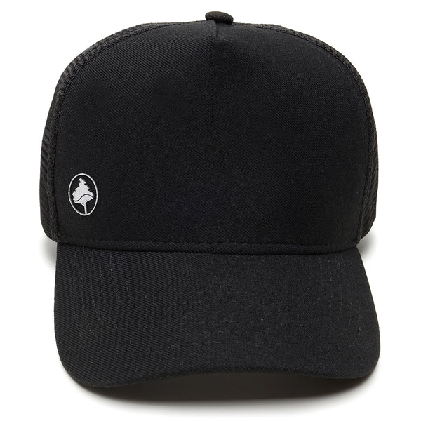 Boné Macboot Trucker Preto - vista frontal - Macboot