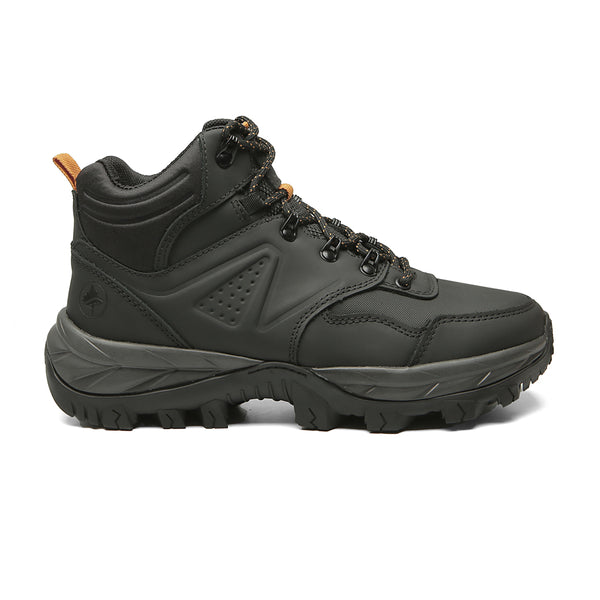 Bota Adventure Cano Alto Macboot Ember 02 Preto Emborrachado - vista frontal - Macboot
