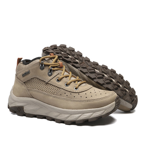 Bota Adventure Cano Alto Macboot Graviola 04 Bege Acinzentado