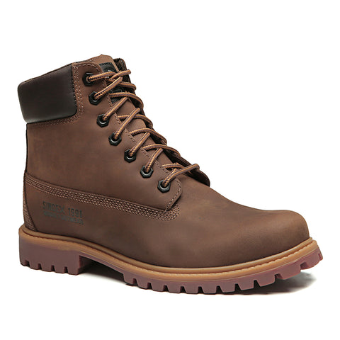 Bota De Segurança Cano Alto Macboot C.A0011 Marrom