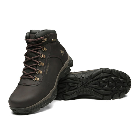 Bota Cano Alto Waterproof Macboot Sanhaço 06 Café