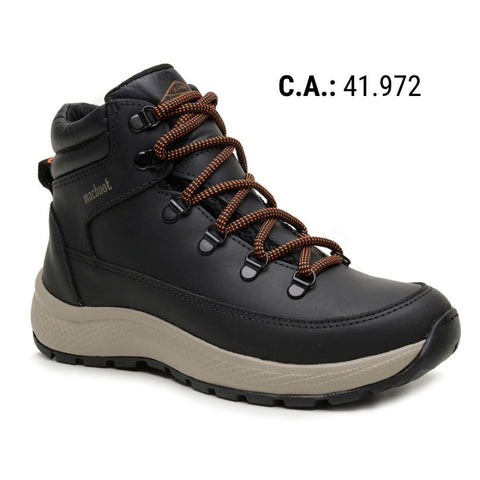 Bota De Segurança Cano Alto Macboot MAC PRO 06 Preto Emborrachado