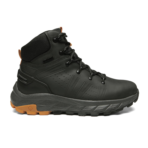 Bota Adventure Cano Alto Macboot Waterproof Murici 02Z Preto Emborrachado - vista frontal - Macboot