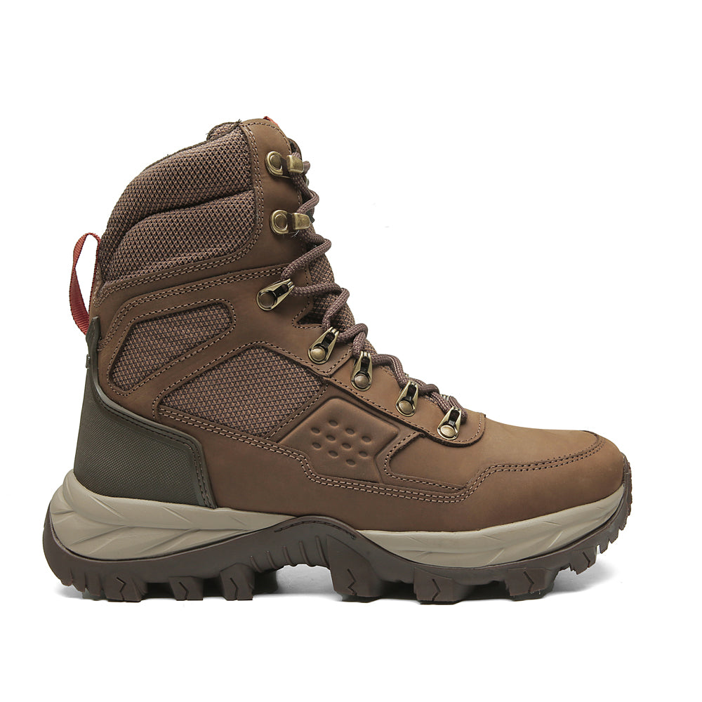 MUSK302 Bota Militar Cano Longo Macboot Orix 02 Marrom