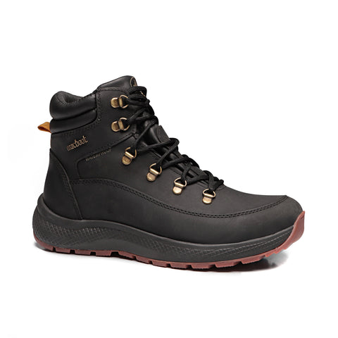Bota Adventure Cano Alto Waterproof Macboot Sabine 08 Preto Emborrachado