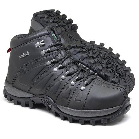Bota Adventure Cano Alto Macboot Uirapuru 06 Preto Emborrachado