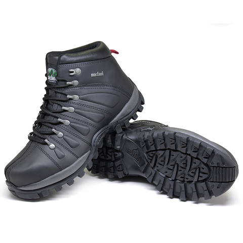 Bota Adventure Cano Alto Macboot Uirapuru 06 Preto Emborrachado