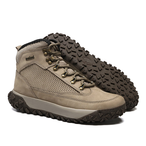 Bota Adventure Cano Alto Macboot Bourbon 02Z Bege Acinzentado