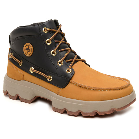 Bota Adventure Cano Longo Macboot Ébano 02 Mostarda